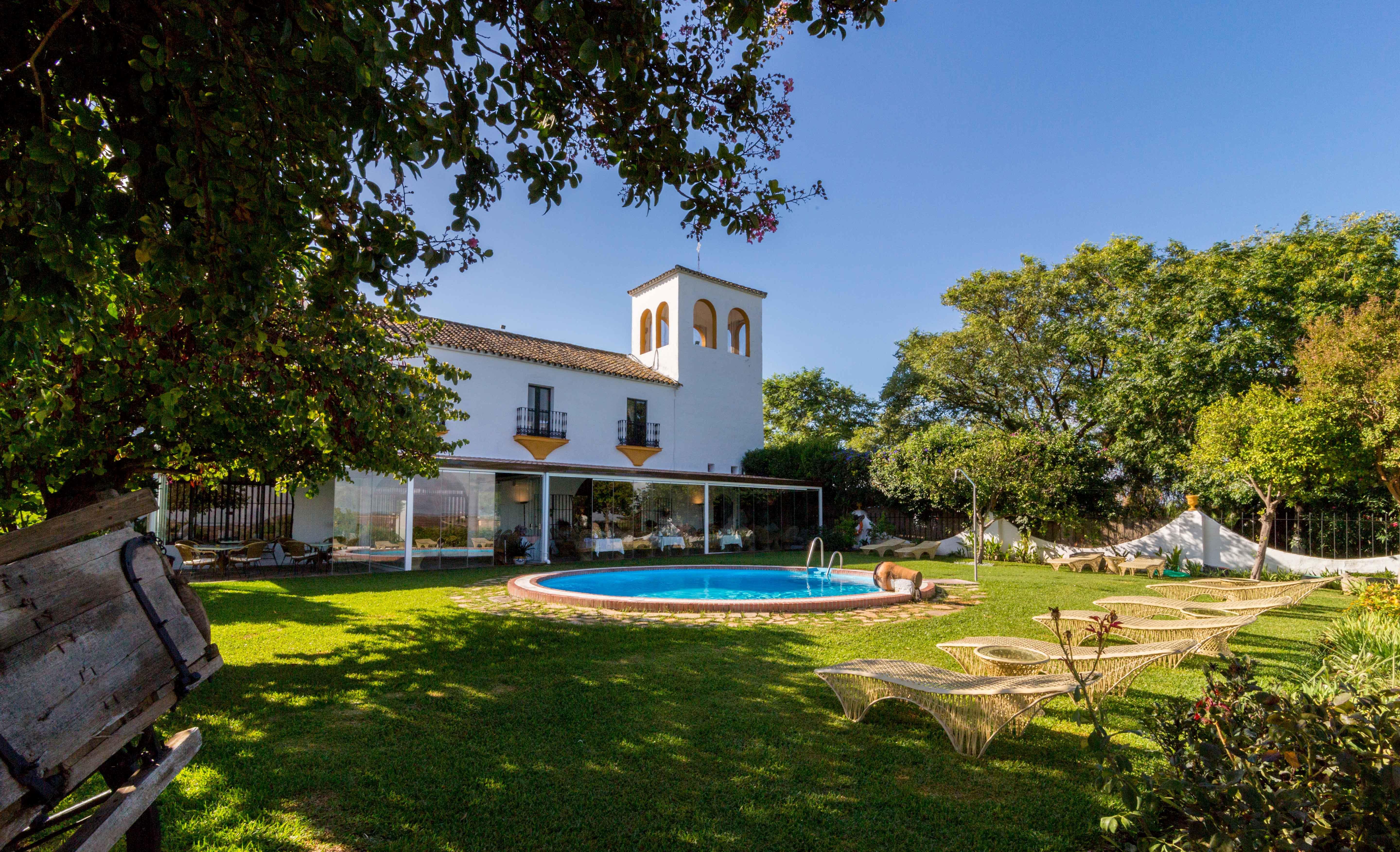 Hotel Hacienda El Santiscal Adults Only Arcos de la Frontera Esterno foto