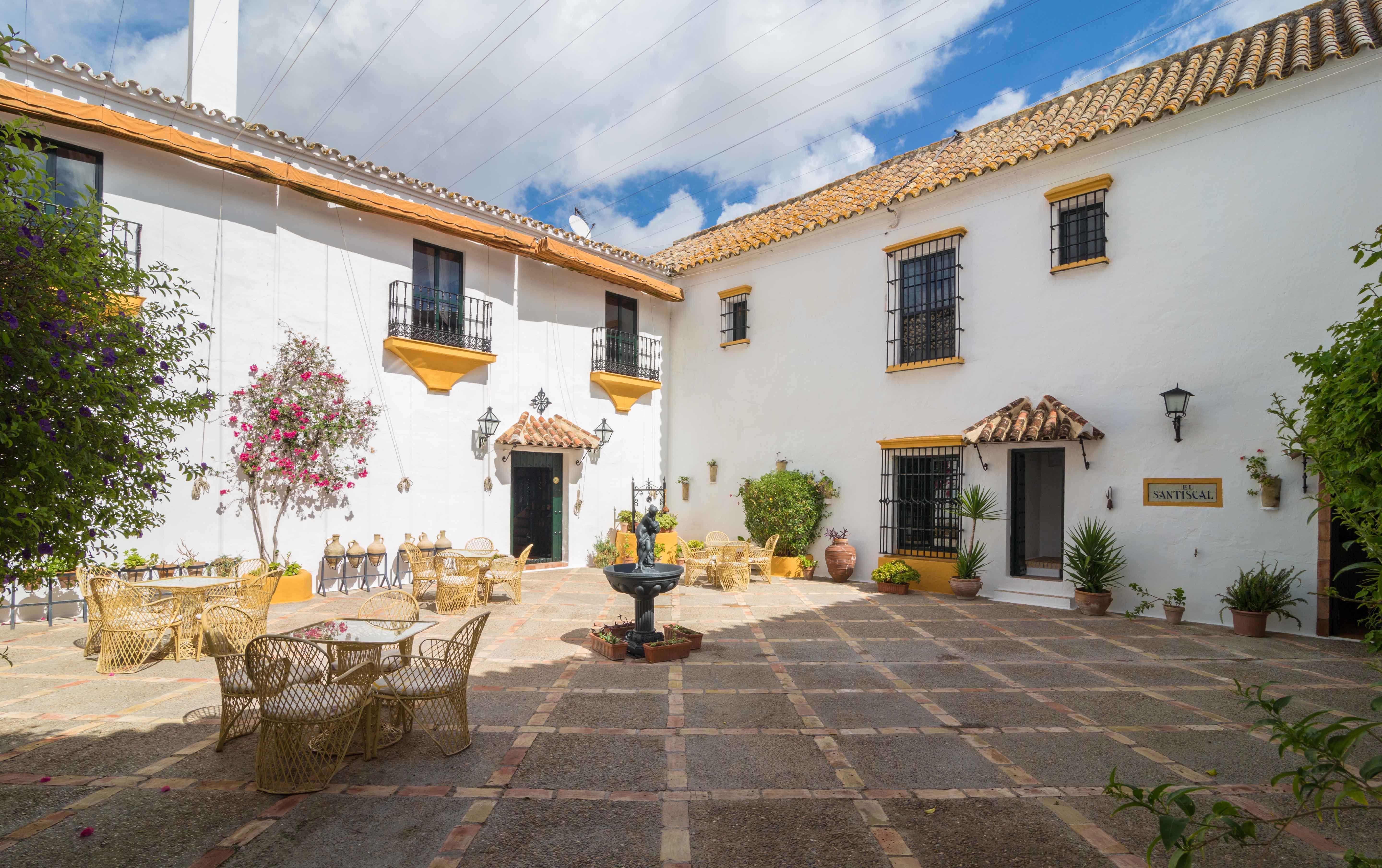 Hotel Hacienda El Santiscal Adults Only Arcos de la Frontera Esterno foto